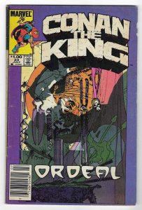 Conan the King #23 Newsstand Edition (1984)