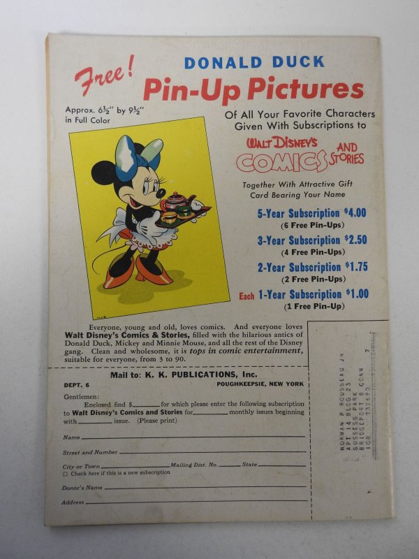 Walt Disney's Comics and Stories #93 (1948) FN+ Condition!