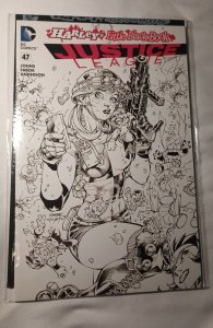 Justice League #47 Lee Inked Cover (2016)