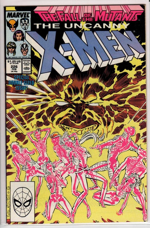 The Uncanny X-Men #226 Direct Edition (1988) 9.2 NM-