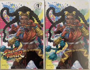 STREET FIGHTER BATTLE DAMAGE KIMBERLY SET OF 2 | TRADE & VIRGIN | KIRKHAM