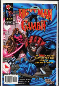 The Night Man/Gambit #2 (1996) Gambit