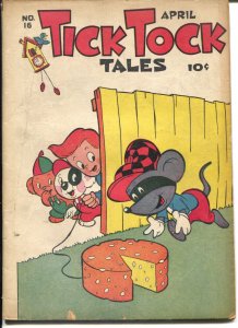 Tick Tock Tales #16  1947 - ME  -VG - Comic Book