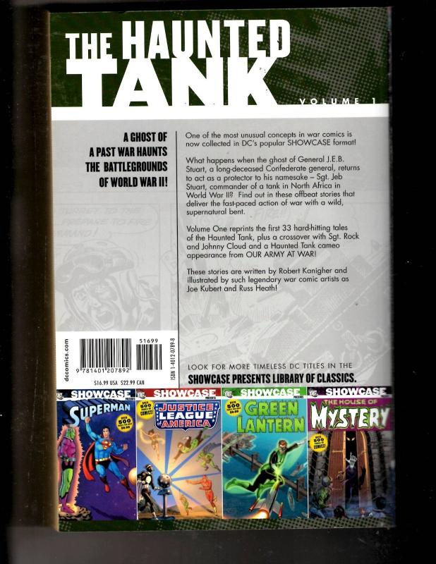 Showcase Presents Haunted Tank Vol. # 1 DC Comics TPB Graphic Novel Comic TD5