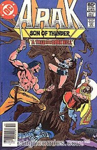 ARAK (SON OF THUNDER) (DC) (1981 Series) #4 NEWSSTAND Very Good Comics Book