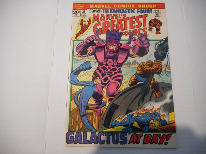 MARVEL'S GREATEST COMICS # 36 1st GALACTUS VERY HIGH GRADE GEM!!! WOW