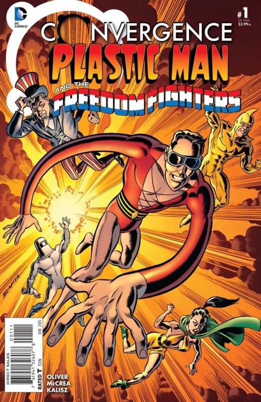 CONVERGENCE: PLASTIC MAN (2015) #1 OF 2 VF/NM