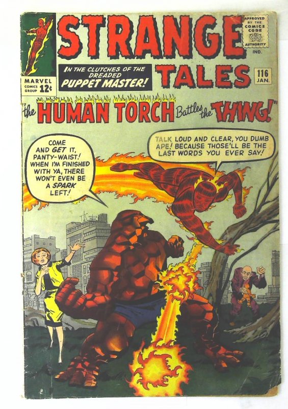 Strange Tales (1951 series)  #116, VG- (Actual scan)