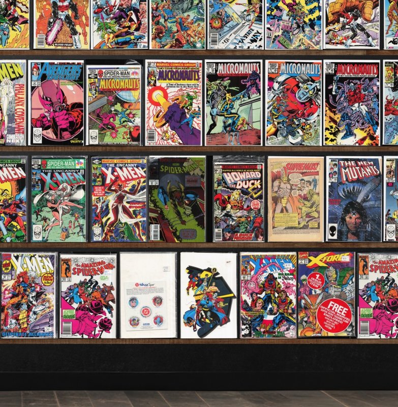 Huge Lot 150+ Comics with Micronauts, The Uncanny X-Men & More!