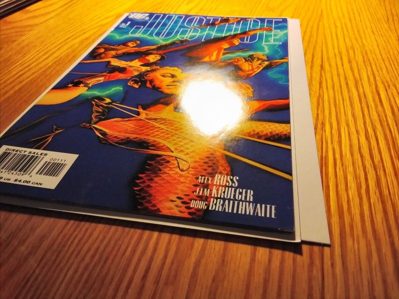 Justice #1 Heroes Cover (2005)