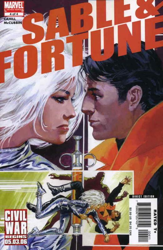 Sable & Fortune #4 VF/NM; Marvel | save on shipping - details inside