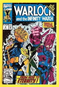WARLOCK AND THE INFINITY WATCH 9 ORIGIN GAMORA (1992) B5