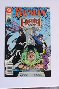 Batman #448 Newsstand (1990) Batman VFNM