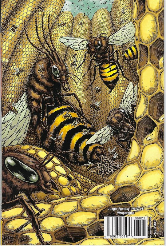 Jungle Fantasy: Ivory #8 Wrap Variant (2017) VF/NM