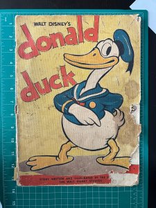 Donald Duck Linen (1935) 1st book devoted to Donald Duck