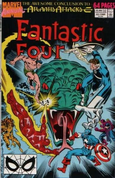 Fantastic Four (1961 series) Annual #22, VF+ (Stock photo)