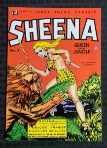 1985 SHEENA Jerry Iger's Classic #1 VF+ 8.5 Blackthorne 72pg Reprints
