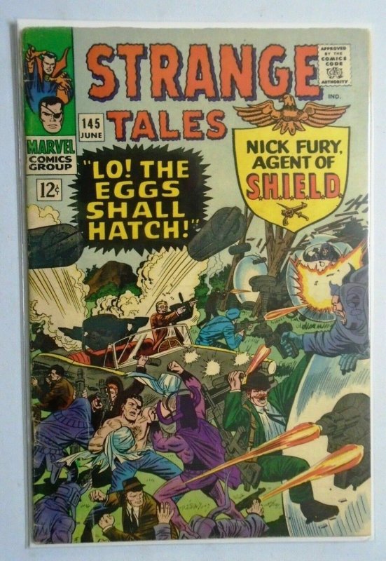 Strange Tales 1st series #145 Cover Split to One Staple 3.0 (1966)