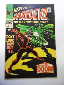 Daredevil #37 (1968) Daredevil vs Dr. Doom! VG/FN Condition