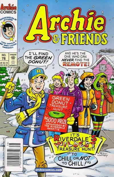 Archie and Friends #78 VF/NM ; Archie | Treasure Hunt Cover