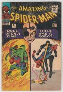 Amazing Spider-Man #37 (Jun-66) VG Affordable-Grade Spider-Man