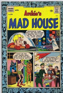 Archie's Madhouse #53 ORIGINAL Vintage 1966 Archie Comics