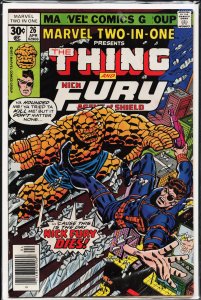 Marvel Two-in-One #26 (1977) Nick Fury