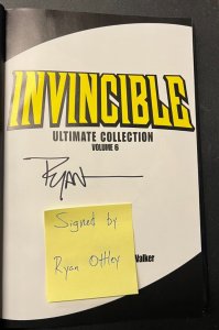 Invincible: The Ultimate Collection Vol. 6 2011 Signed Image/Malibu Comics F2