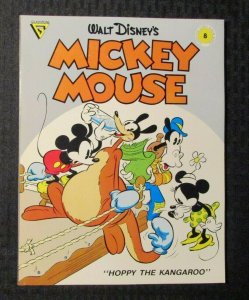 1988 GLADSTONE COMIC ALBUM #8 VF 8.0 Mickey Mouse & Hoppy The Kangaroo