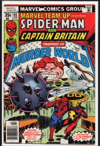 Marvel Team-Up #66 (1978) Captain Britain [Key Issue]
