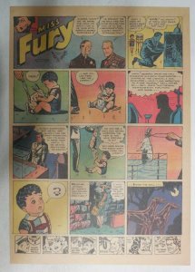 Miss Fury Sunday #196 by Tarpe Mills 1/7/1945 Size: 11 x 15  Very Rare Year #5