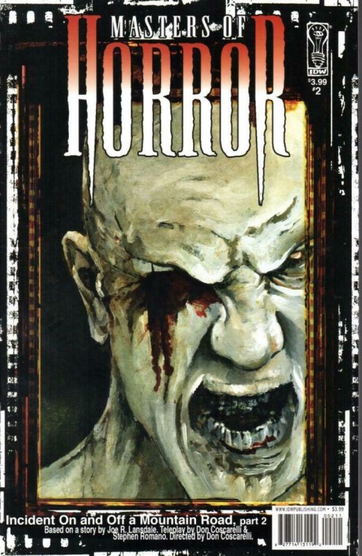 MASTERS of HORROR #2, NM, Joe Lansdale, IDW, Terror, 2006, more Horror in store