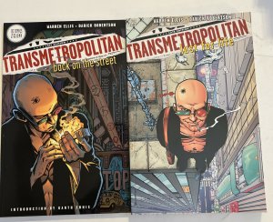 Transmetropolitan graphic novel TPB lot #1-10 + 0 Vertigo Lot Of 11