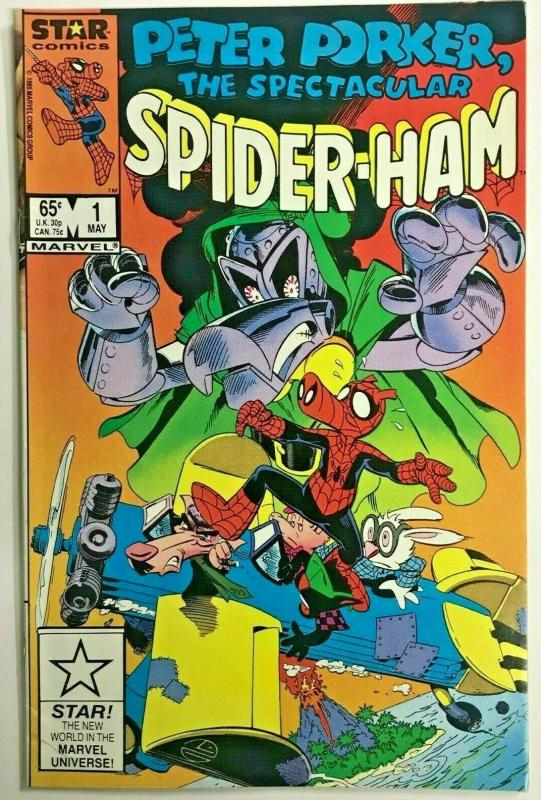 PETER PORKER SPIDER-HAM#1 VF/NM 1985 MARVEL COMICS