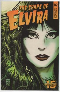 The Shape of ELVIRA #2 A, NM-, Dynamite, 2019, more indies in store, Francavilla