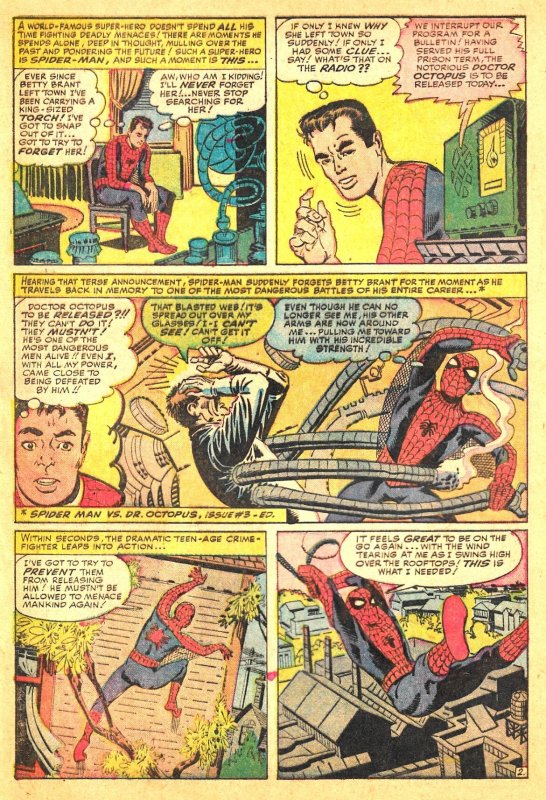 AMAZING SPIDER-MAN #11(Apr1964) 3.0 GD/VG   All Steve Ditko! Doc Oak Returns!