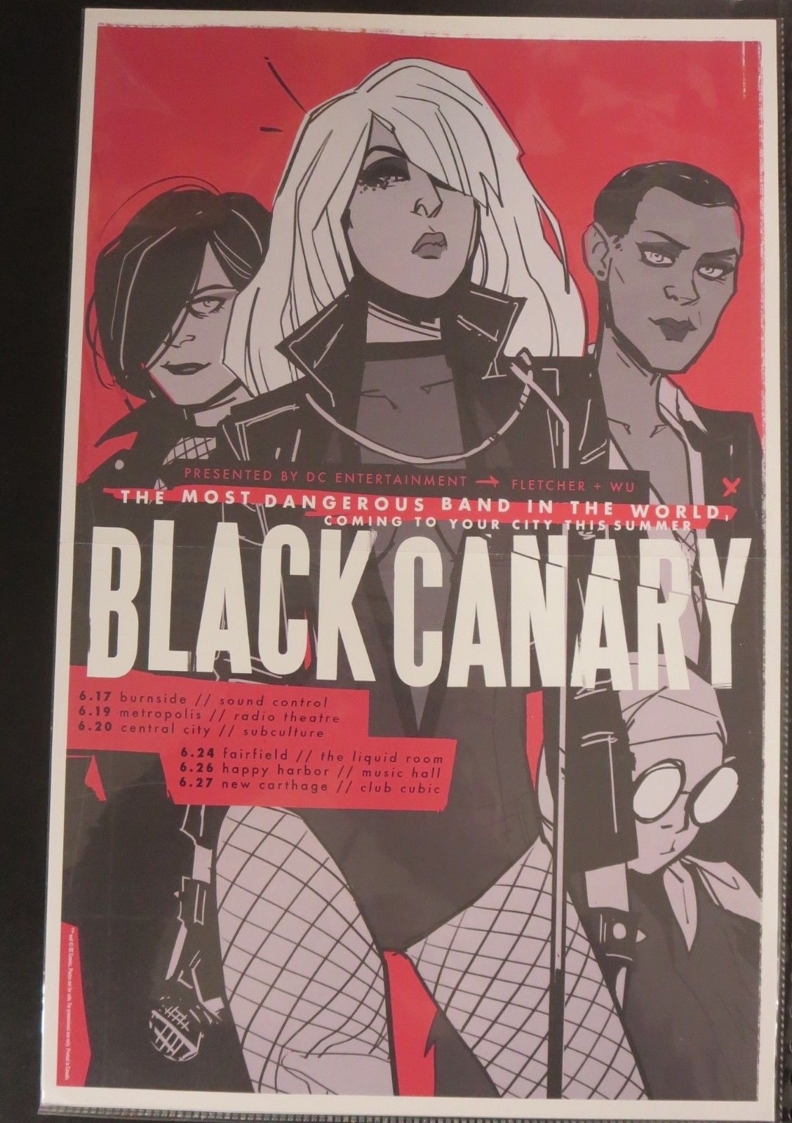 annie-wu-black-canary-print-11x17-nm-poster-dc-comics-arrow-batgirl