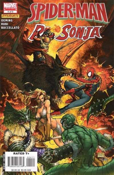 Spider-Man/Red Sonja #4, NM + (Stock photo)