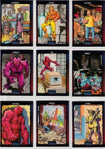 Dark Dominion # 0 Trading Cards  Rare Steve Ditko painted art ! Complete Set