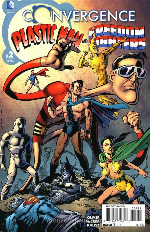 Convergence: Plastic Man and the Freedom Fighters #2 VF/NM; DC | save on shippin