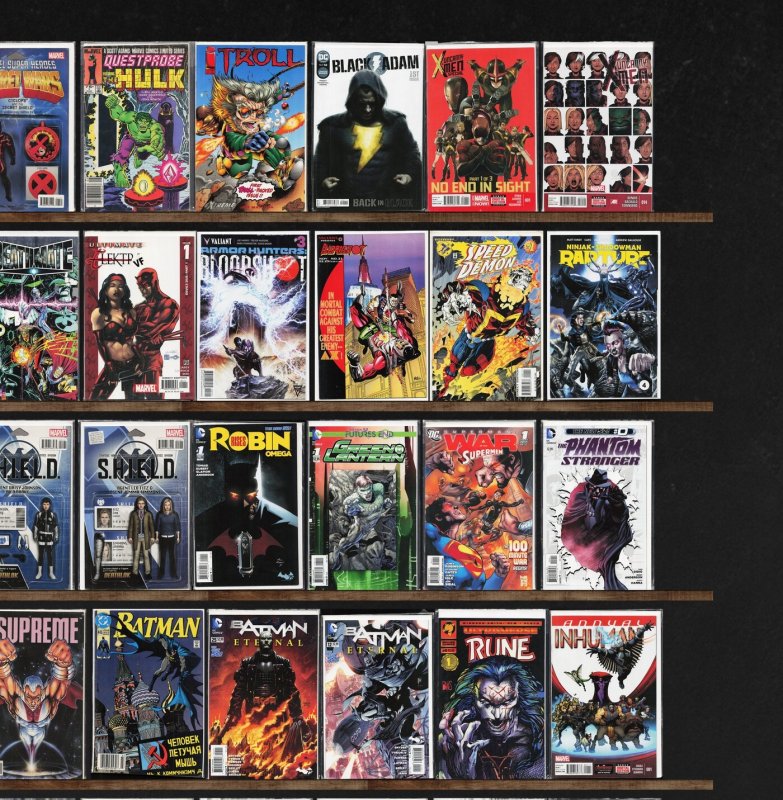 Huge Lot 150+ Comics with Uncanny X-Men, Batman Eternal, Batman & More!