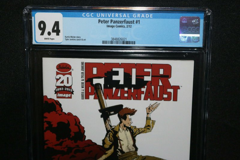 Peter Panzerfaust #1 - Tyler Jenkins Art - CGC Grade 9.4 - 2012
