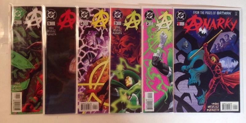 Anarky 1-8 Near Mint Lot Set Run Missing Issues 7 8