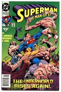 Superman: The Man Of Steel #17  1992 - DC  -VF/NM - Comic Book