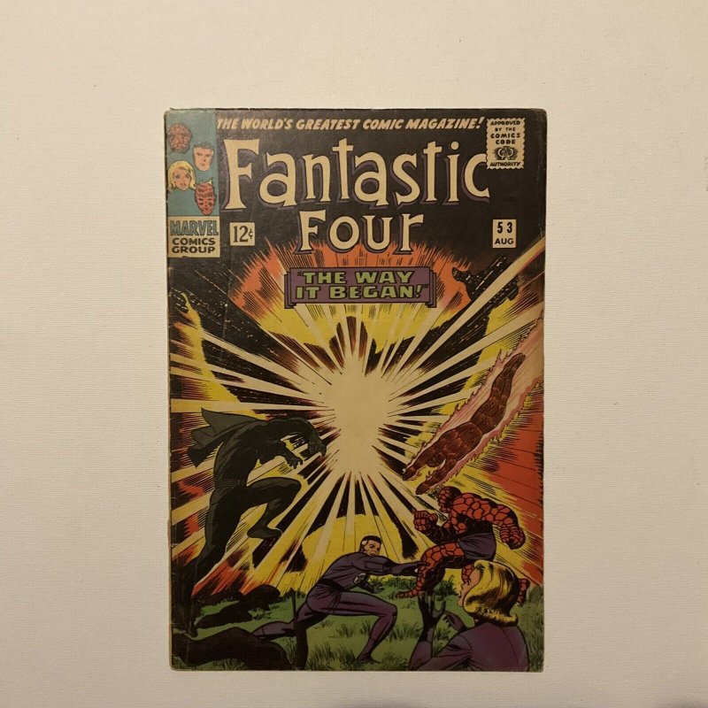 Fantastic Four 53 Fine- Fn- 5.5 Marvel 1966