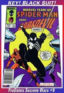 Marvel Team-Up #141 (1984) Key 2nd Black Suit VF Newsstand Variant MCU DARDEVIL