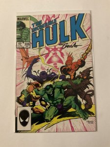 Incredible Hulk 306 Near Mint Nm Shooter Signed Marvel