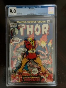 Thor #225 (1974) - CGC 9.0 - 1st Firelord!