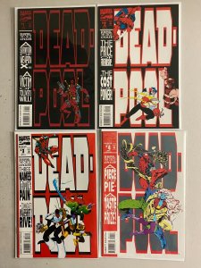 Deadpool The Circle Chase set #1-4 Marvel (average 7.0 FN/VF) (1993)