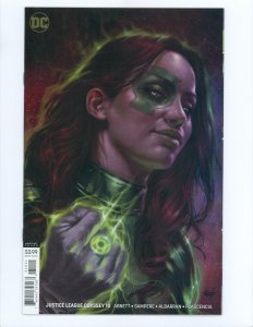 Justice League Odyssey #10 Lucio Parrillo Jessica Cruz Variant Cover (2019)